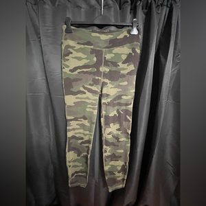 JCrew 7/8 camo leggings